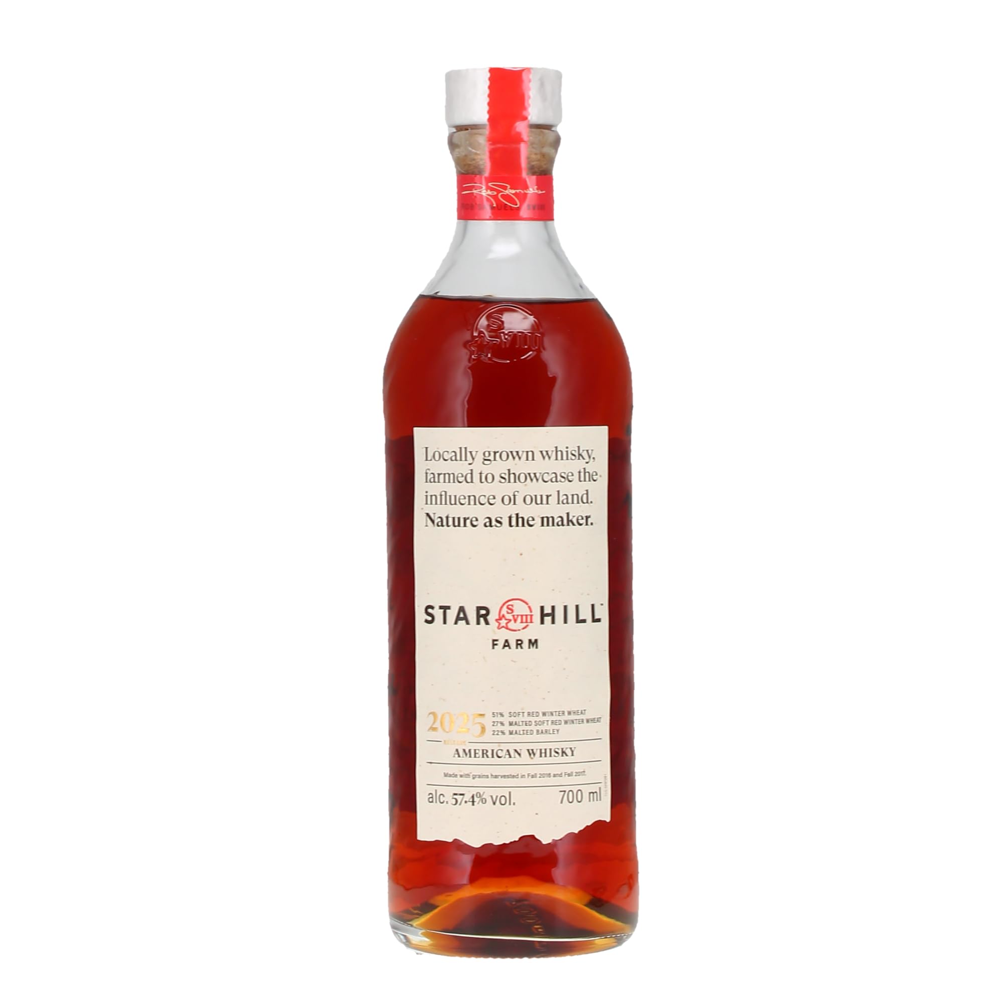 Star Hill Farm American Wheat Whisky, 2025 Release, 700ml, 57.4